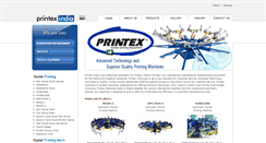 Desktop Screenshot of printexindia.com